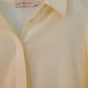 Cream Tory Burch blouse